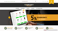 Desktop Screenshot of couroart.com.br