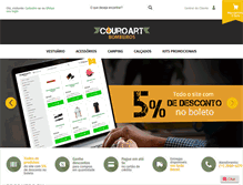 Tablet Screenshot of couroart.com.br